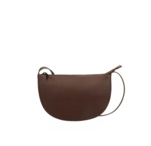 FAROU Half Moon Bag | Dark Wood - Monk & Anna