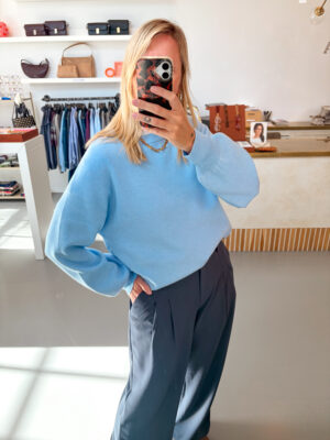 MSCHMercy East Pullover | Light Blue - MSCH Copenhagen