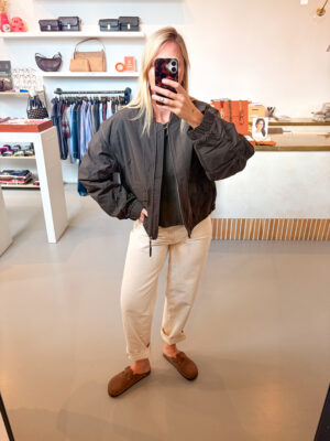 Alternative view of MSCHKosher Bomber Jacket | Forest Night - MSCH Copenhagen