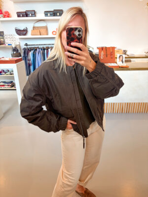 MSCHKosher Bomber Jacket | Forest Night - MSCH Copenhagen