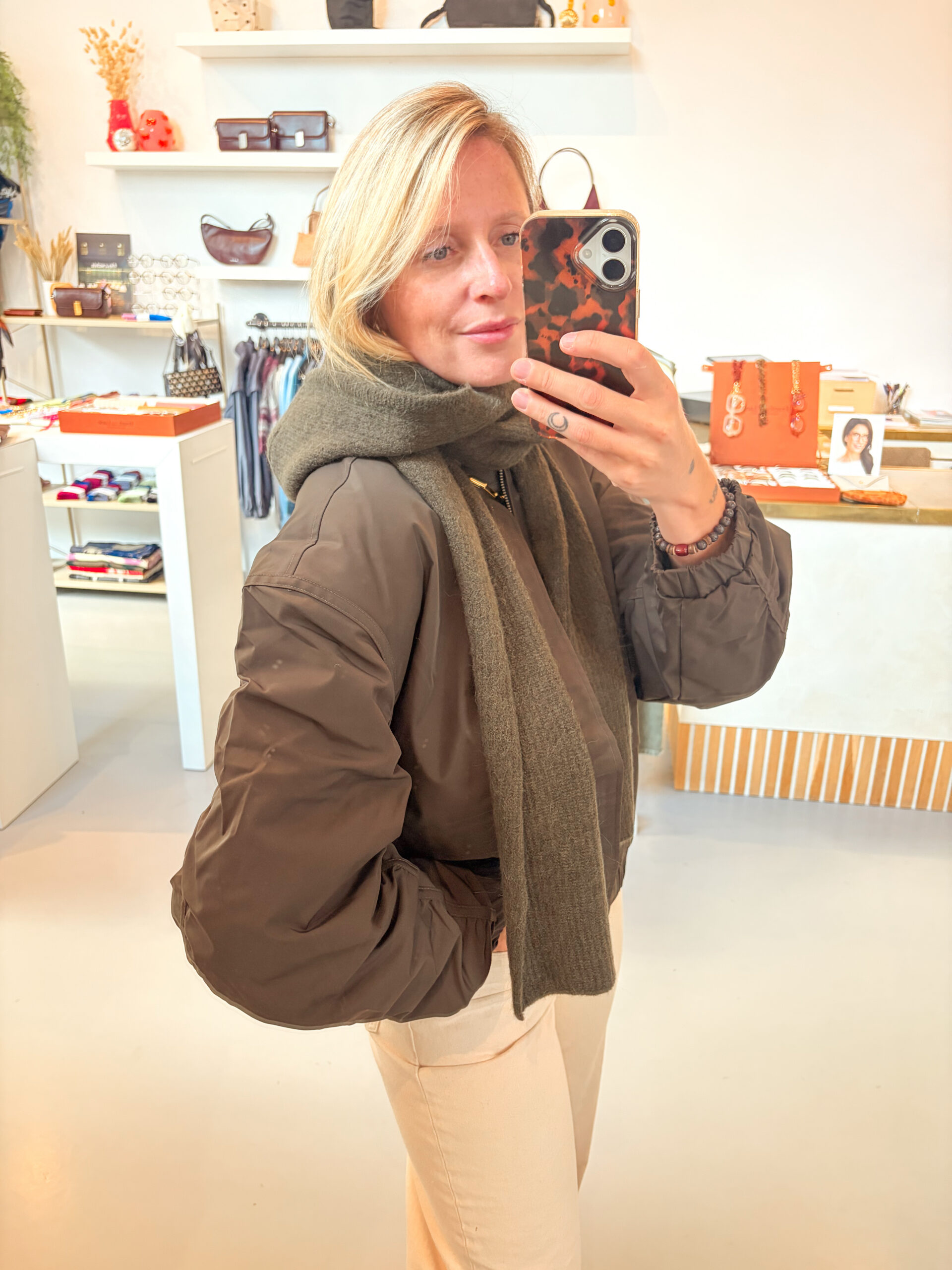 MSCHBondie Hope Hood Scarf | Forest Night - MSCH Copenhagen - Afbeelding 2
