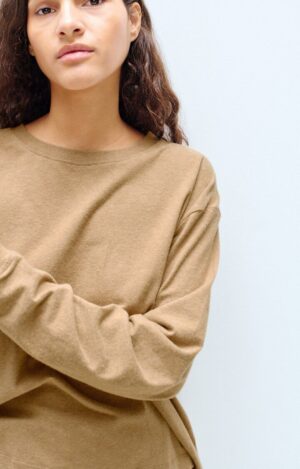 Alternative view of YPAWOOD Shirt | Macchiato Chine - American Vintage