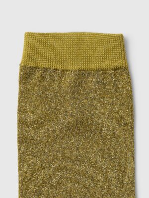 Alternative view of SLWKim Sock | Fir Green - Selected